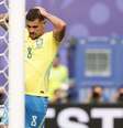 Bruno Guimarães lamenta após Brasil ser eliminado da Copa do Mundo  Foto: WERTHER SANTANA/ESTADÃO CONTEÚDO/Estadão Conteúdo