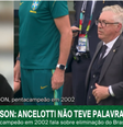 Edilson Capetinha afirma que Ancelotti não tem palavra  Foto: Reprodução/Globonews