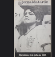 Registro foi feito pelo fotógrafo Reginaldo Manente após a eliminação do Brasil na Copa de 1982  Foto: Arquivo AE