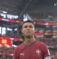 Cristiano Ronaldo deixou o campo chorando  Foto: Reprodução/CazeTV