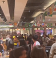 Situação gerou pânico entre os clientes do restaurante  Foto: Reprodução/Instagram/@bairrosdazonanorte