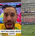Famosos lamentaram eliminação do Brasil  Foto: Reprodução/Redes sociais