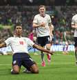 Jude Bellingham comemora gol da Inglaterra  Foto: Julian Finney - FIFA / Getty Images