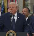 Presidente dos EUA afirmou que não considerou justa a falta marcada contra o atacante da seleção americana Folarin Balogun  Foto: Reprodução/The White House