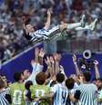 Messi é exaltado por argentinos após vitória contra o Egito   Foto: CartaCapital