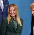 Meloni e Trump durante cúpula da Otan em Ancara, na Turquia  Foto: ANSA / Ansa - Brasil