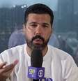 Bruno Formiga admitiu ficar confuso com os papéis de jornalista e torcedor  Foto: Reprodução/YouTube