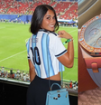Audemars Piguet de R$ 242 mil usado por Antonela Roccuzzo não é único; veja relógios milionários da esposa de Messi, craque da Copa 2026.  Foto: Reprodução/Instagram / Purepeople