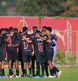 Jogadores do time sub-20 do Red Bull Bragantino. Foto: Fernando Roberto/Red Bull Bragantino / Esporte News Mundo