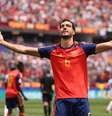  Mikel Merino na comemoração do gol da classificação da Espanha  Foto: David Ramos/Getty Images
