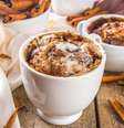 bolo de iogurte de caneca. Foto: SaúdeLAB