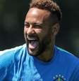 Neymar continuou nos EUA mesmo após a eliminação brasileira.  Foto: Werther Santana/Estadão / Estadão