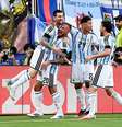 Não é só artilheiro: Lionel Messi se isola como maior 'garçom' das Copas após assistência em gol contra a Suíça  Foto: MB Media/Getty Images