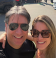 Jacqueline Brazil aproveita feriado para visitar o namorado, Luiz Carlos Jr, nos EUA: 'Rapidinho'  Foto: Reprodução/Redes Sociais