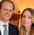 O príncipe Dom Rafael com Margherita: o amor pode fazê-lo perder seu principal direito como herdeiro da Casa Real do Brasil  Foto: Reprodução