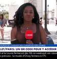 As repórteres francesas dispensaram o terninho e agora surgem com visual descontraído para suportar o calor  Foto: Reprodução/TV