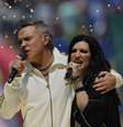 Robbie Williams e Laura Pausini já se apresentaram na final da Copa do Mundo de Clubes, em 2025 Foto: ANSA / Ansa - Brasil