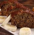 bolo de banana com canela sem glúten. Foto: SaúdeLAB