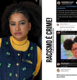Milena é alvo de ataques racistas desde sua participação no BBB 26  Foto: @tiamilenabbb/Instagram