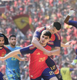 Espanha foi campeã na simulação  Foto: Reprodução/EA Sports