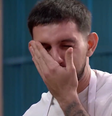 Everaldo chora ao falar do pai no MasterChef Brasil  Foto: Reprodução/Band