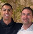 Cristiano Ronaldo e Paulo Muzy posam juntos  Foto: Reprodução | Instagram