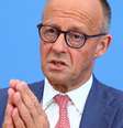 Friedrich Merz se declarou confiante de que a AfD não vai conquistar maioria nos parlamentos estaduais em disputa  Foto: DW / Deutsche Welle