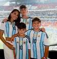 Antonela postou stories comemorando vitória da Argentina  Foto: Reprodução/Instagram