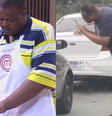Estefano Zaquini, de 32 anos, chamou atenção nas redes sociais após ser visto vendendo doces em um semáforo de Santo André  Foto: Reprodução/Redes Sociais 