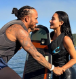 Lewis Hamilton assume Kim Kardashian nas redes sociais  Foto: Reprodução/Instagram