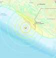 Um terremoto de magnitude 7,3 atingiu as proximidades da fronteira com a Guatemala, gerando pânico na população local  Foto: Reprodução / Perfil Brasil