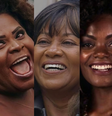 Thelminha Assis, Jojo Todynho, Sheila Barbosa, Nayara Justino e Michele Crispim: mulheres que conquistaram vitórias representativas  Foto: Reproduções