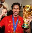 Capdevila comemora título da Copa do Mundo de 2010  Foto: Alex Livesey - FIFA/FIFA via Getty Images