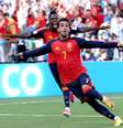 Ferran Torres marcou o gol da Espanha  Foto: Michael Regan - FIFA / Getty Images