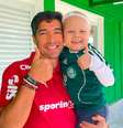Maitê supera câncer e realiza sonho de conhecer Abel Ferreira Foto: Arquivo pessoal
