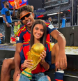 Namorada de Lamine Yamal, Inês García celebra título da Copa com o amado  Foto: Reprodução/Instagram
