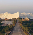 Projeto do Estádio Hassand II, que está sendo construído em Casablanca, no Marrocos  Foto: Divulgação