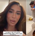 Bianca Andrade mostrou o momento em que o filho chora dizendo que ficará com saudade  Foto: Reprodução/Instagram