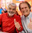 Ex-presidente do PSL que ajudou a eleger Jair Bolsonaro em 2018, o deputado Luciano Bivar é suplente na chapa do senador Humberto Costa  Foto:  Divulgação/Roberto Stuckert Filho