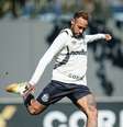 Neymar, em treinamento pelo Santos.  Foto: Reprodução/ Santos / Estadão