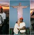 Virginia e Vini Jr curtem Cristo Redentor com Terry Crews  Foto: Reprodução/Instagram