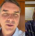 Flávio pedindo apoio a Michelle e defendeu que as divergências internas sejam superadas  Foto: Reprodução/Redes sociais 