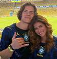 Os namorados Lucas Pinheiro e Isadora Cruz.  Foto: Reprodução/ Redes Sociais