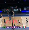 Seleção feminina vence a Itália no tie-break e vai à final da Liga das Nações de Vôlei. Foto: Reprodução/GE TV / Estadão