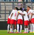 Jogadores do time sub-20 do Red Bull Bragantino. Foto: Fernando Roberto/Red Bull Bragantino / Esporte News Mundo