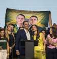Convenção para candidatura de Flávio tem foco ‘em nosso líder’ Bolsonaro e críticas a Moraes  Foto: TABA BENEDICTO/ESTADÃO CONTEÚDO