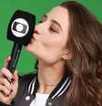 Luana Maluf foi corajosa ao questionar a empresa onde trabalha sobre os limites do deboche no jornalismo esportivo  Foto: Divulgação/GeTV/Globo