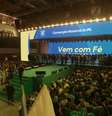 Palco lotado em evento do PL é alvo de bronca de apresentador  Foto: Reprodução/YouTube/Partido Liberal
