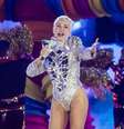 A apresentadora Xuxa durante seu show da turnê 'Xuxa - O último voo da Nave' no Nubank Parque, em São Paulo Foto: Taba Benedicto/Estadão / Estadão