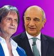 O cantor Roberto Carlos teve a vesícula retirada pelo cirurgião Raul Cutait  Foto: Fotomontagem: Sala de TV